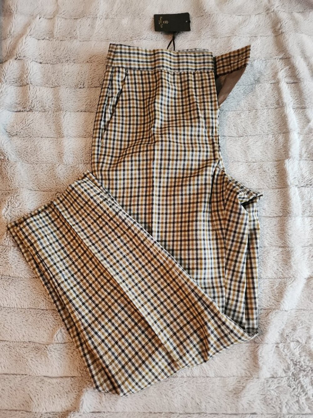 New Massimo Dutti women wool crop pants - Picture 2 of 7